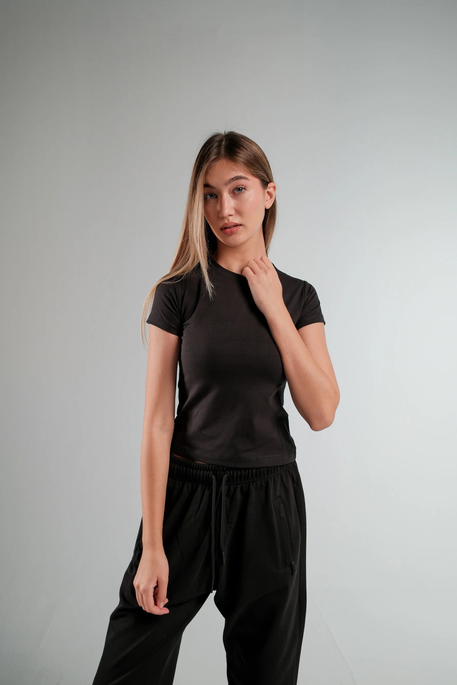 BLACK BABY T-SHIRT