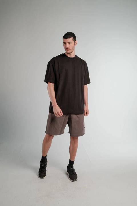 BLACK OVERSIZED T-SHIRT HEAVY WEIGHT
