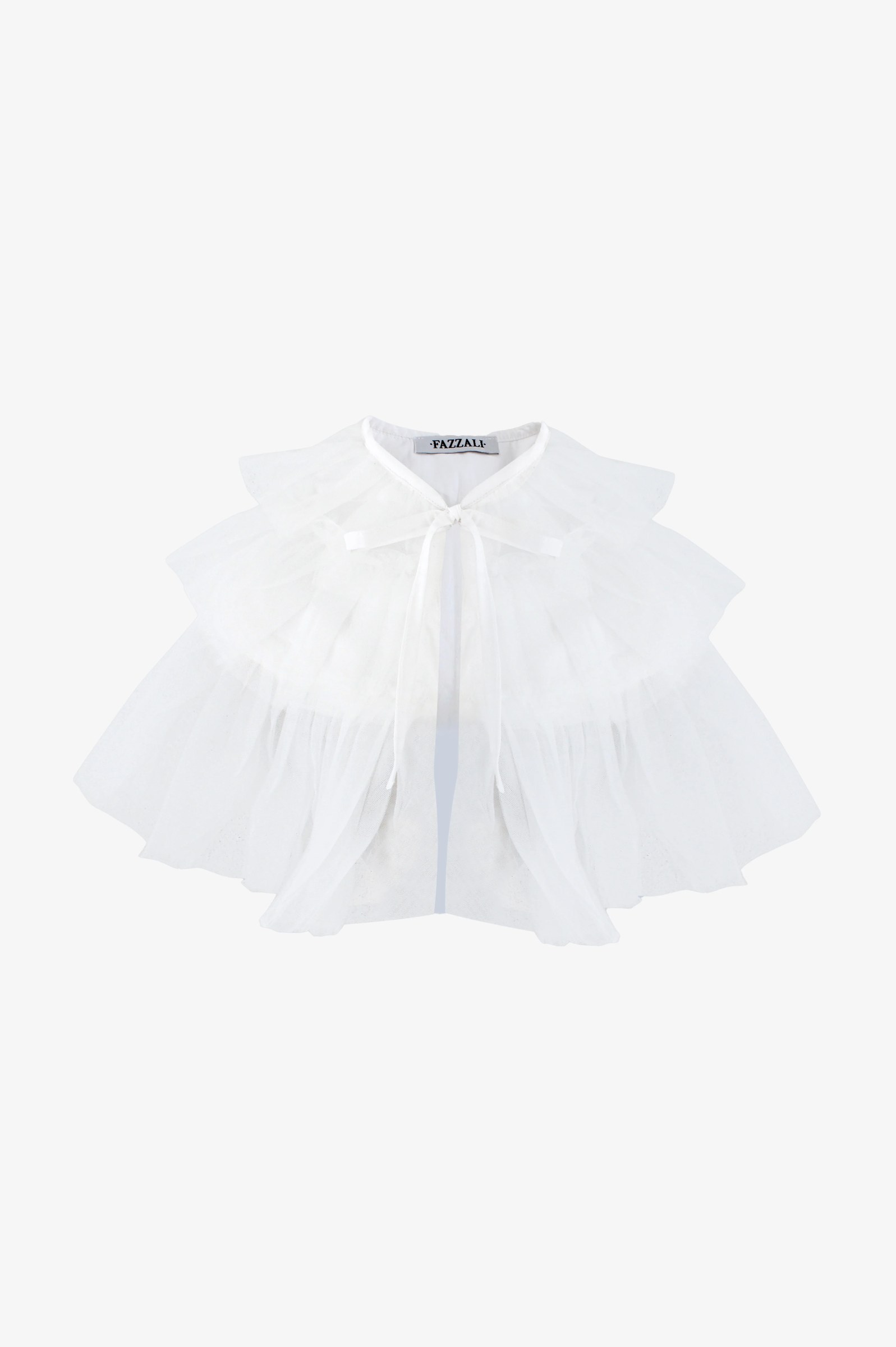 Layered Organza Collar.