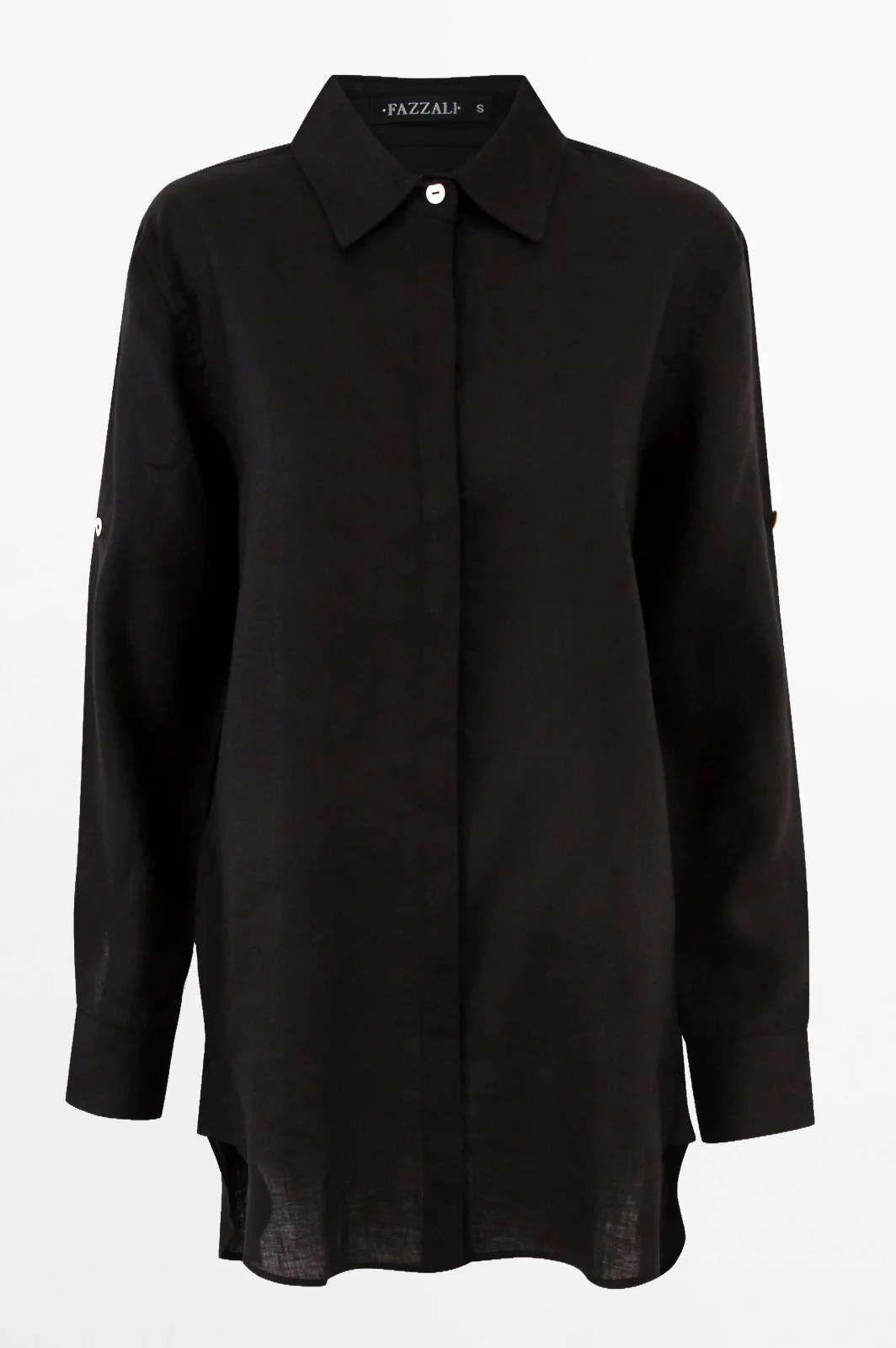 A-Line Linen Shirt.