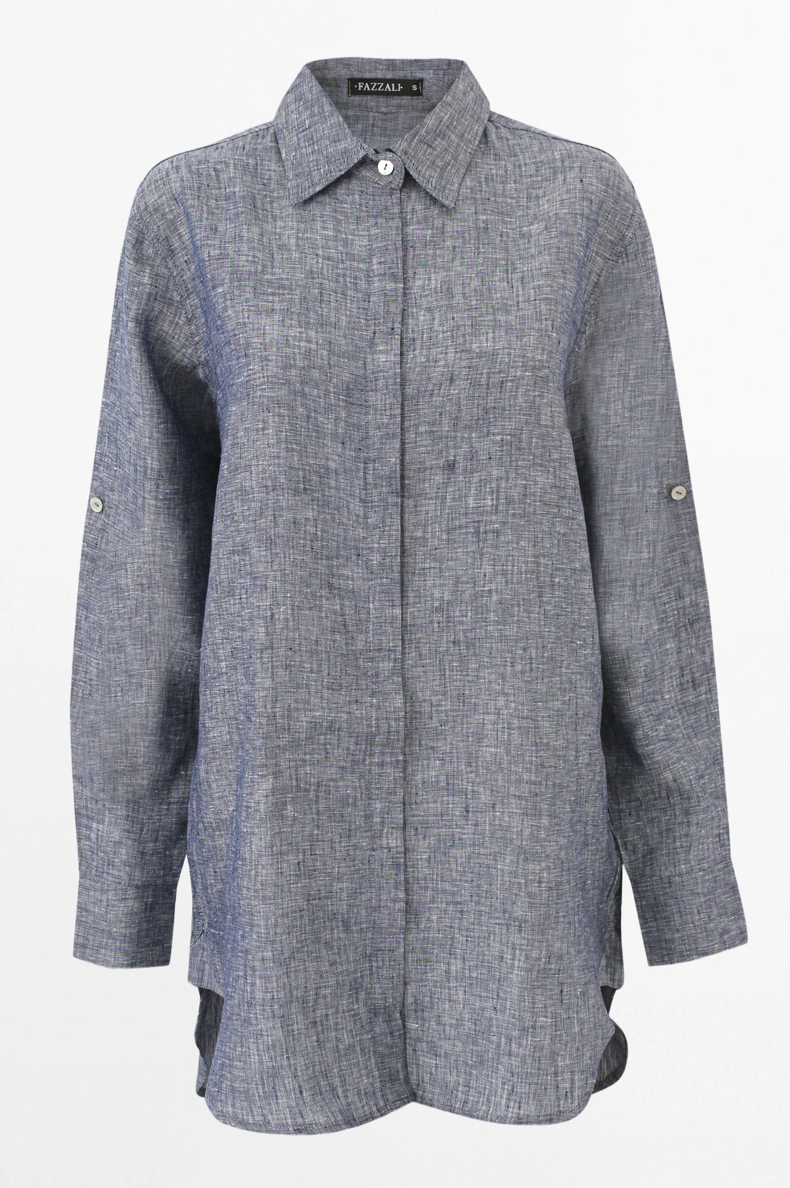 A-Line Linen Shirt.