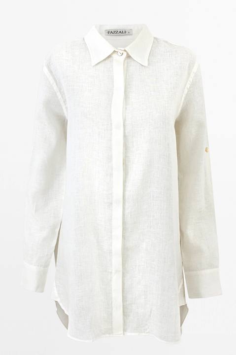 A-Line Linen Shirt.