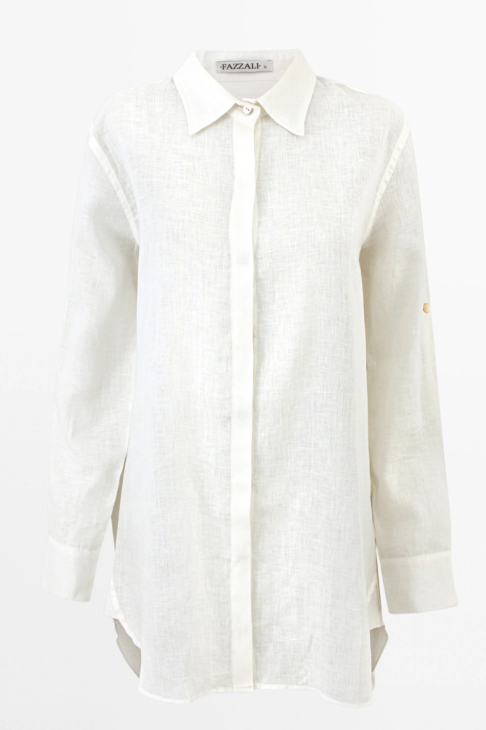 A-Line Linen Shirt.