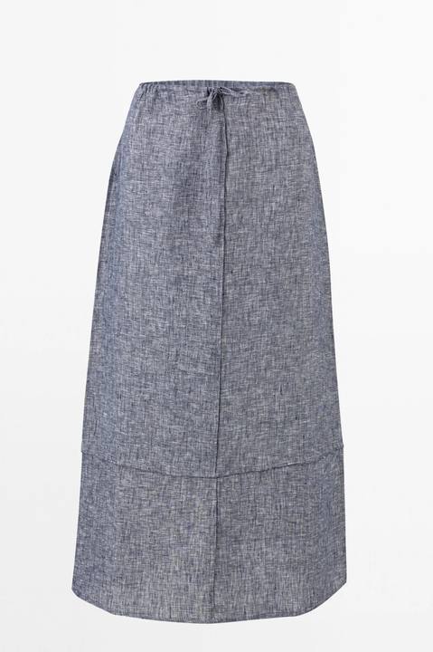 Linen Draw-string Skirt.