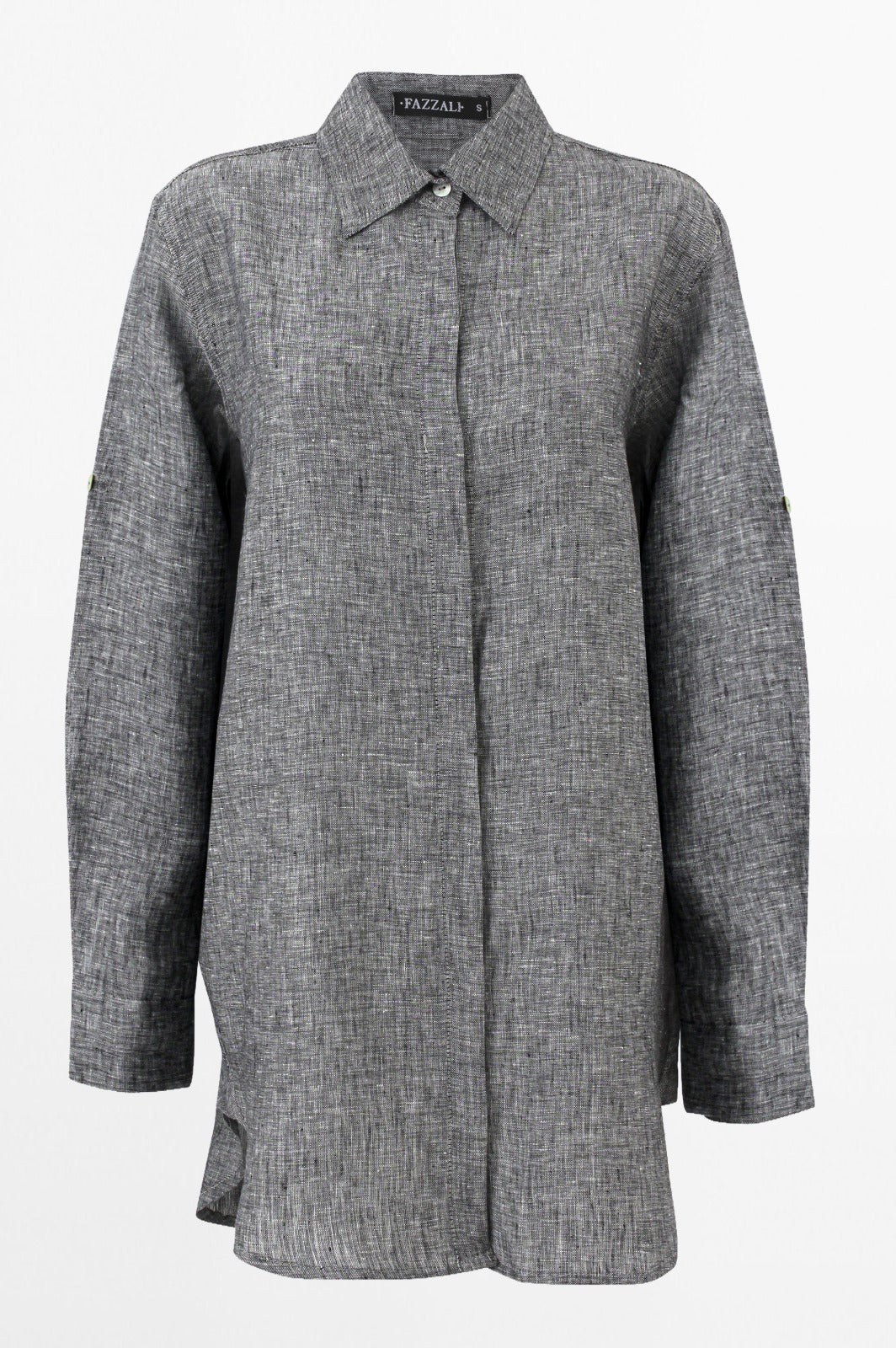 A-Line Linen Shirt.