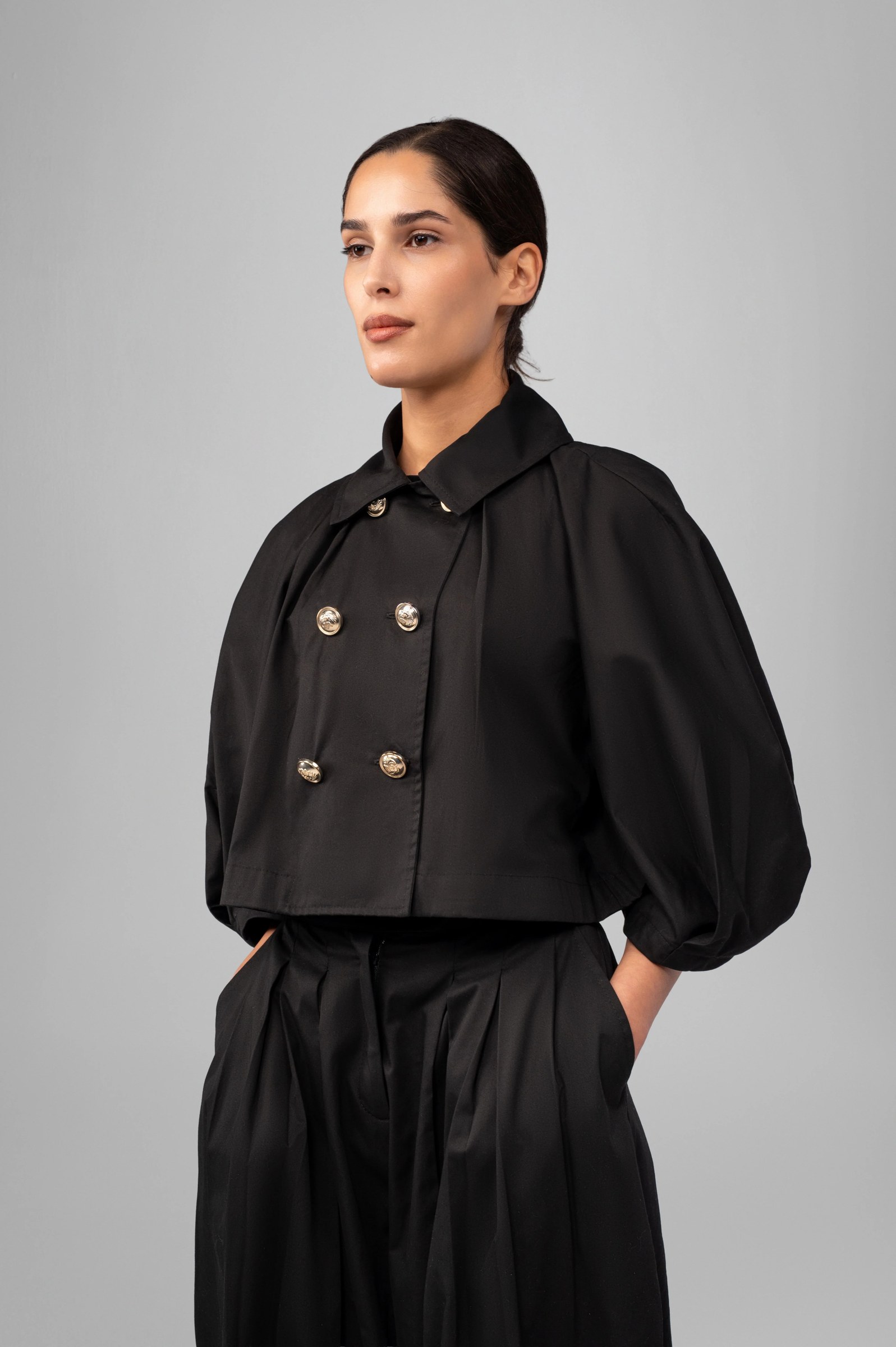 The Structured Cropped Jacket