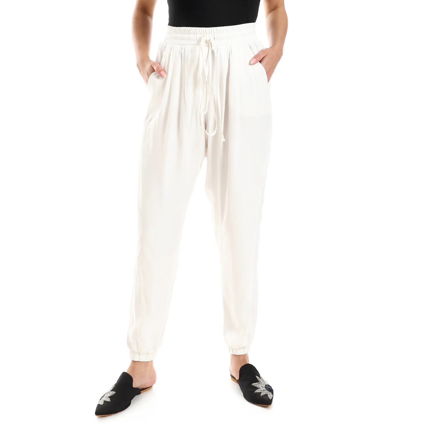 Satin Jogger Pants