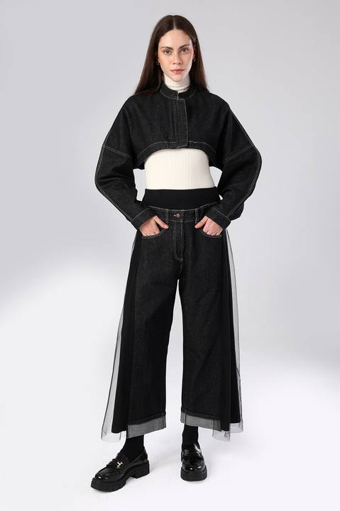 The Rebel Veil Wide-Leg Denim