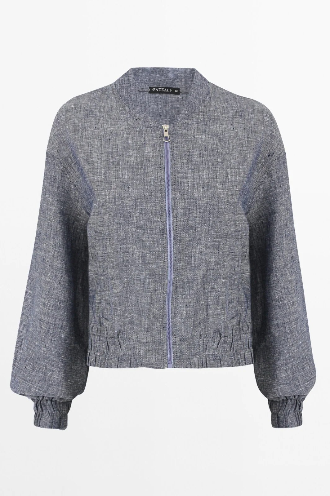 Linen Bomber Jacket.