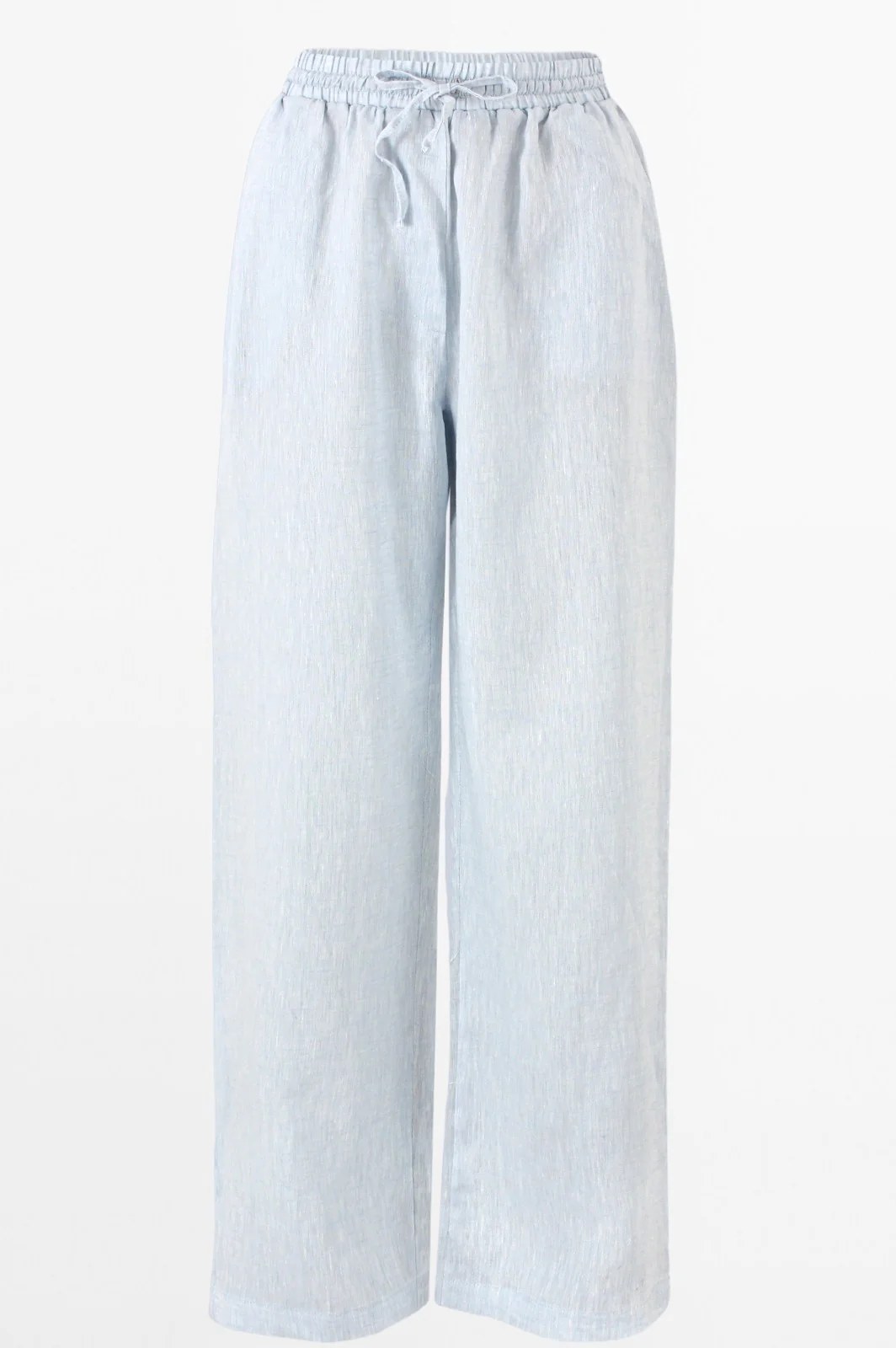 Drawstring Linen Trousers.