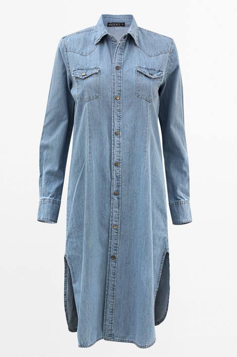 Basic Denim Shirt Dress