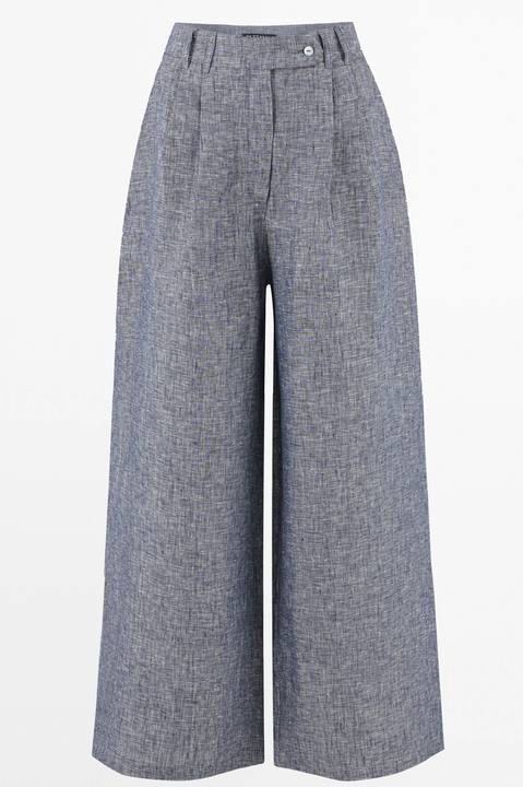 Wide-Leg Linen Pants.
