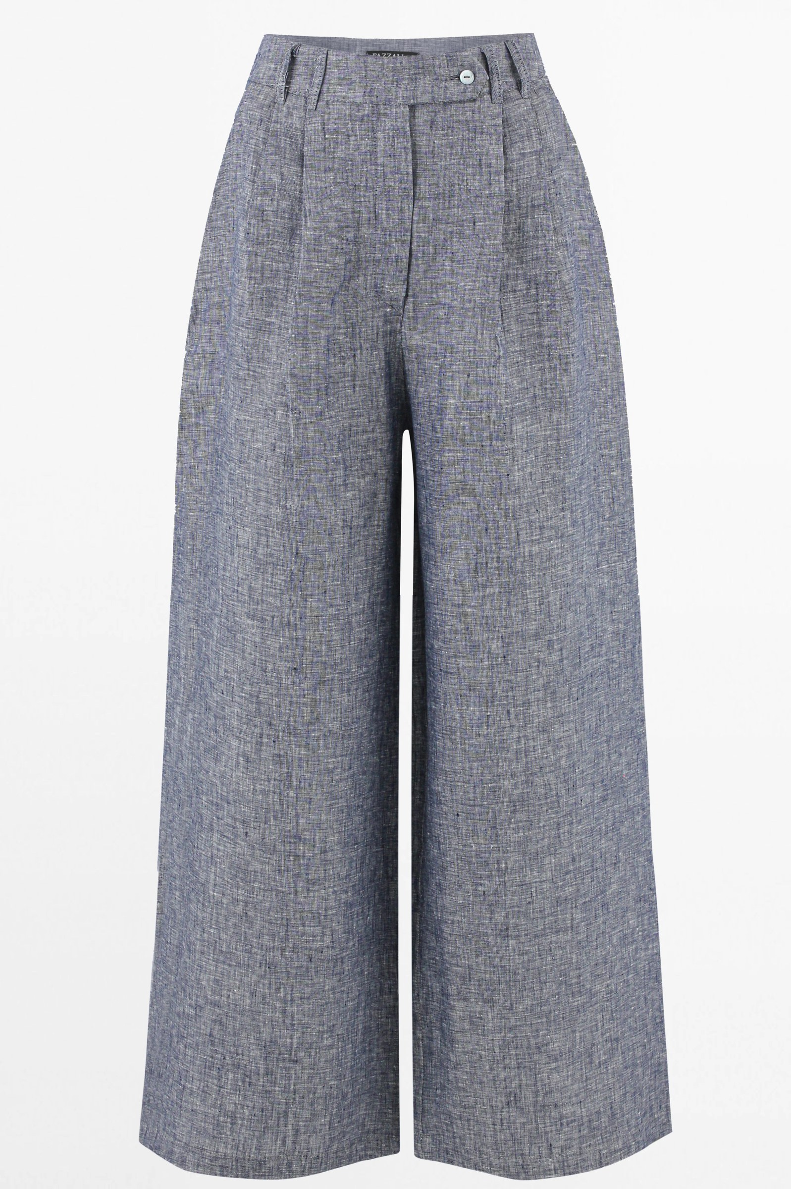 Wide-Leg Linen Pants.