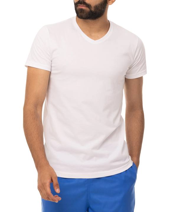 V-NECK WHITE
