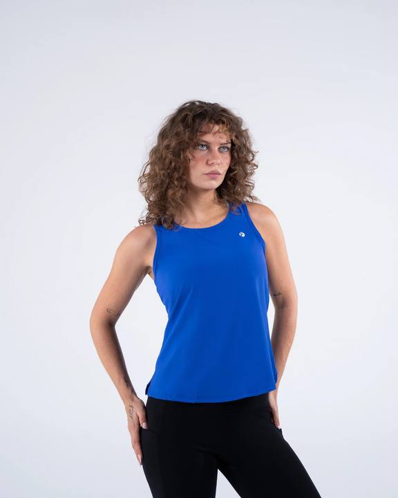 Signature Weave Tank - Royal Blue