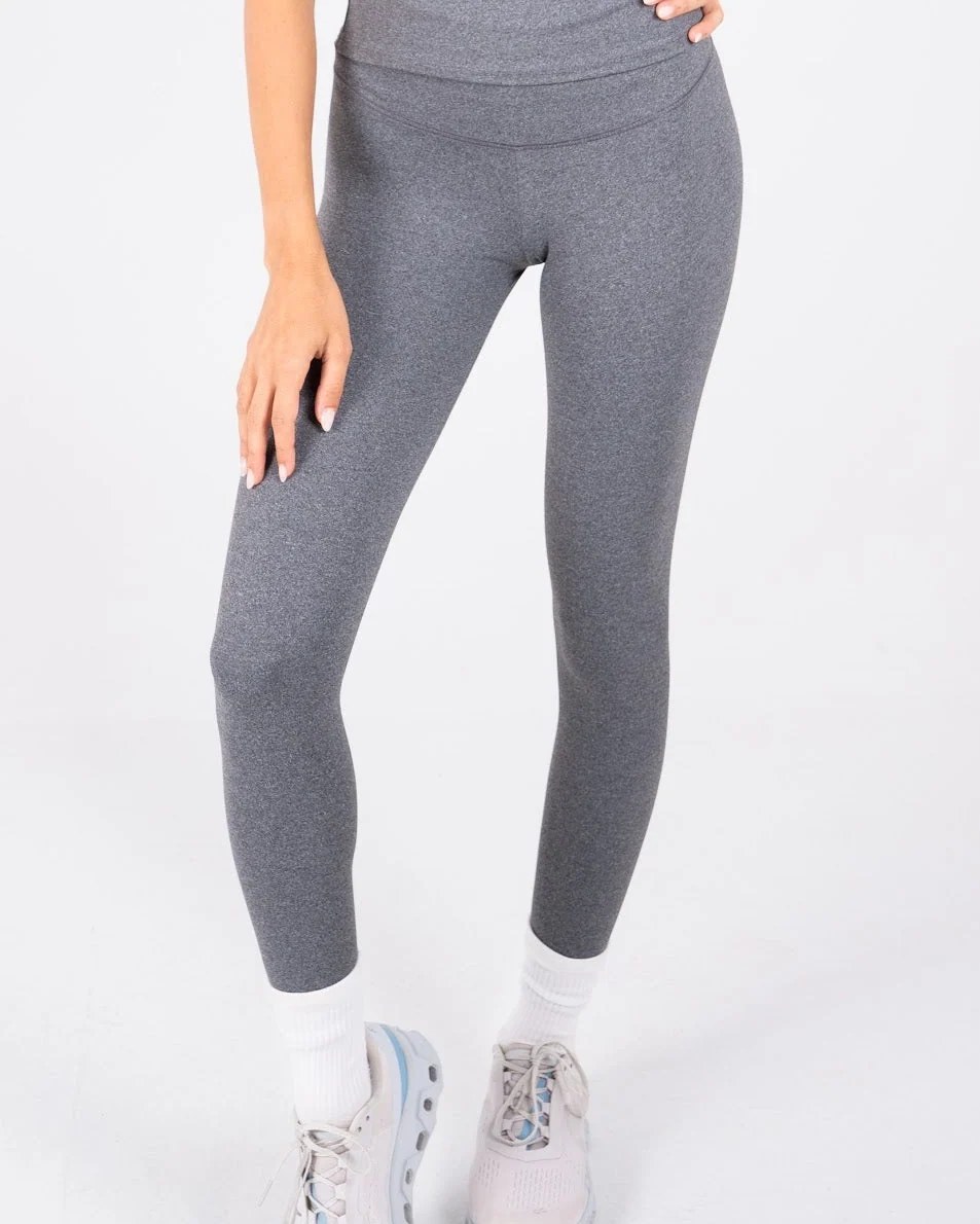 Ultra Soft Apex Leggings - Dark Heather Grey