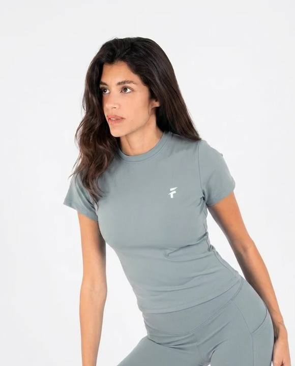 Ultra Soft Apex Longline Top - Olive Green