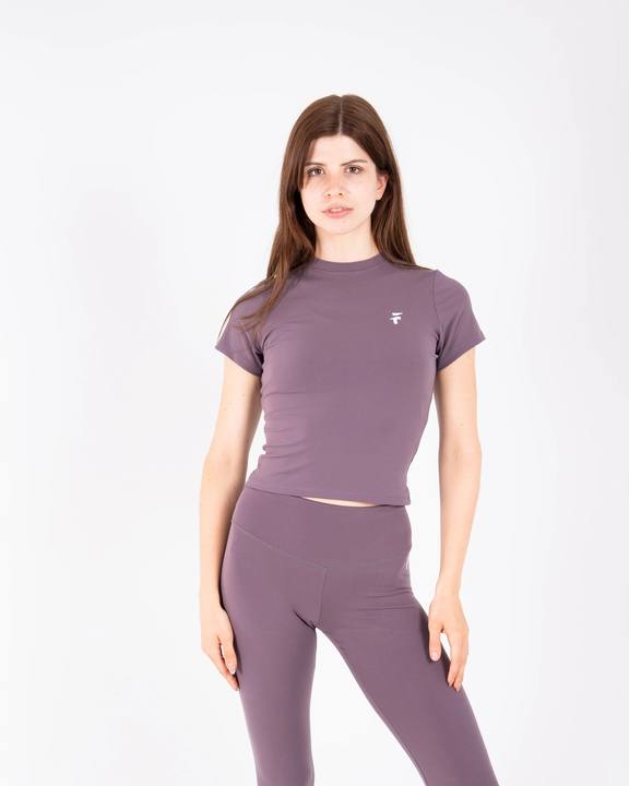 Ultra Soft Essential Longline Top - Purple Haze