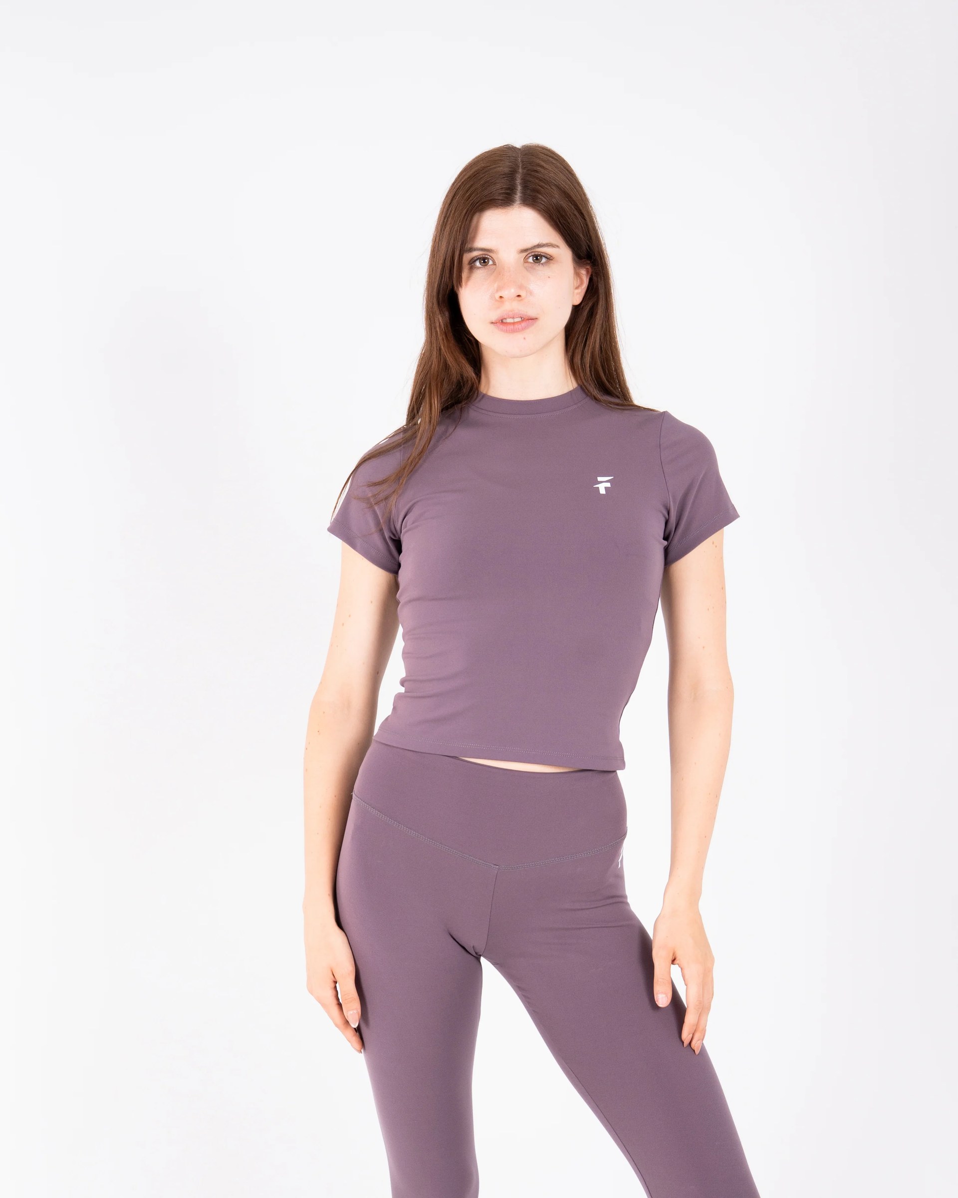Ultra Soft Essential Longline Top - Purple Haze
