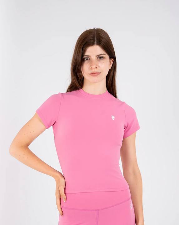 Ultra Soft Essential Longline Top - Bubblegum Pink