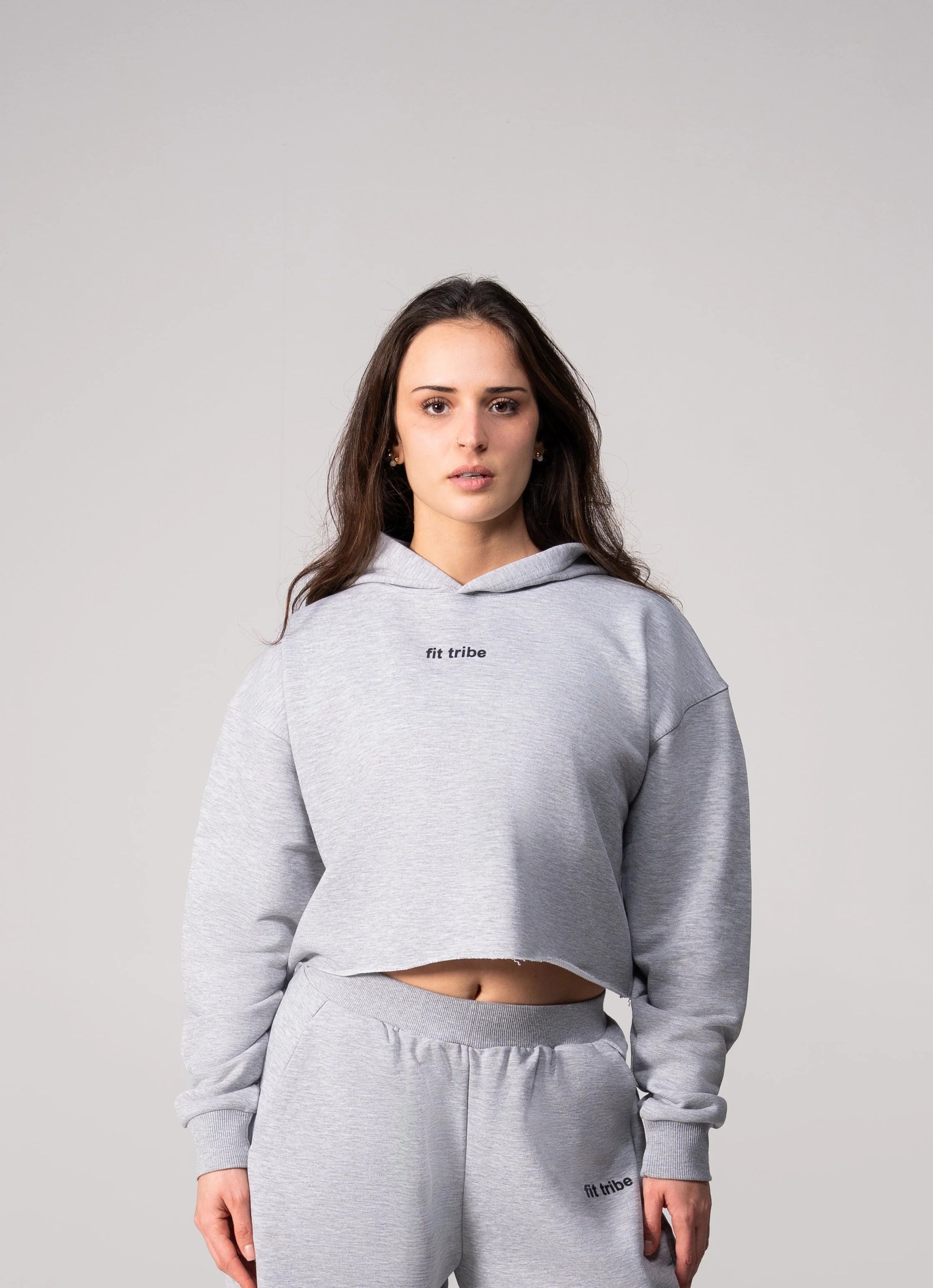 Off-Duty Cloud Cotton Hoodie - Grey