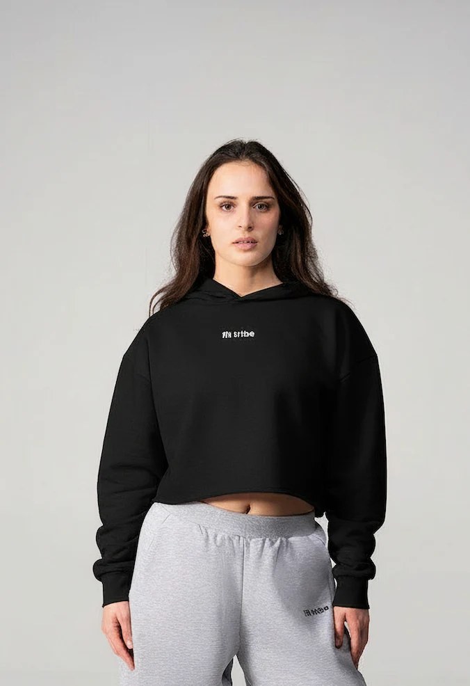 Off-Duty Cloud Cotton Hoodie - Black