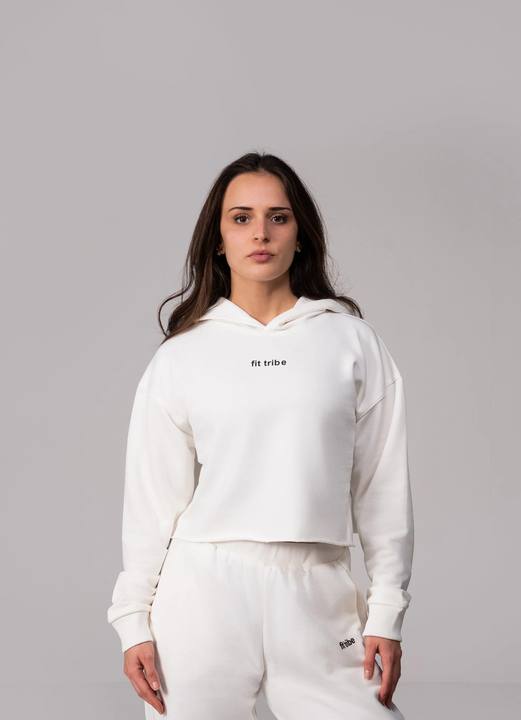 Off-Duty Cloud Cotton Hoodie - White