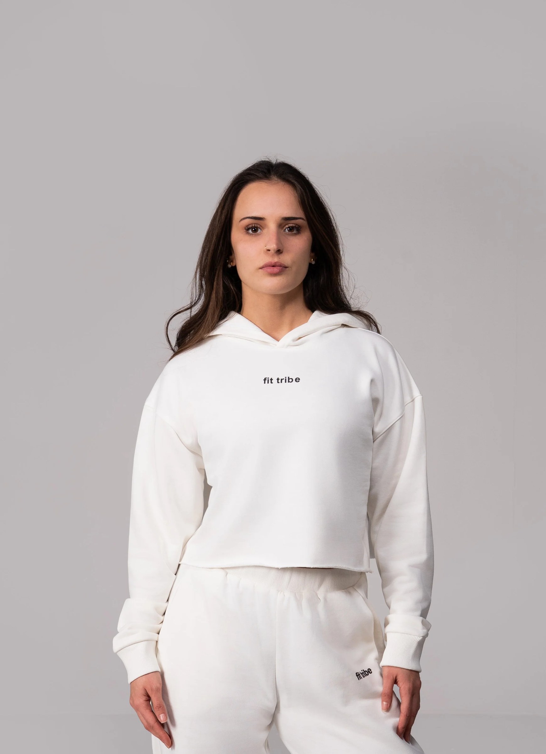 Off-Duty Cloud Cotton Hoodie - White