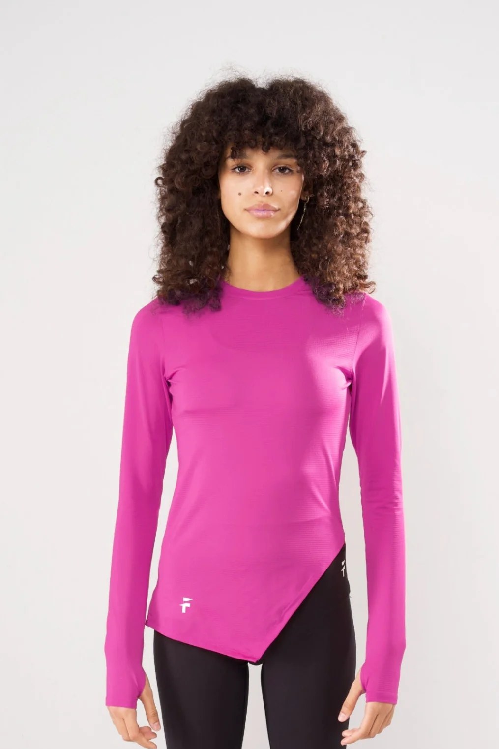 Performance Long Sleeve Top - Magenta