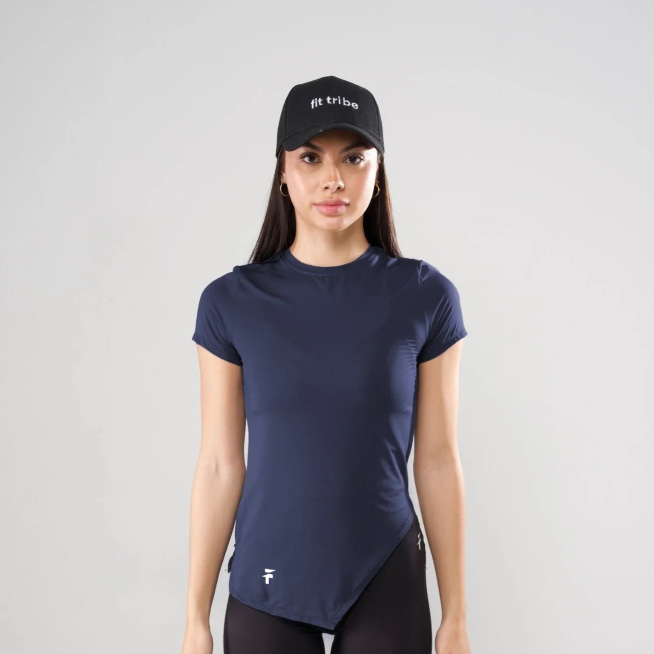 Performance Short Sleeve Top - Navy Blue