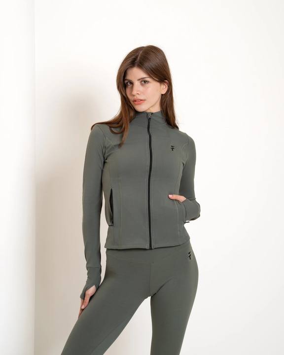 Ultra Soft Essential All Weather Jacket - Army Green