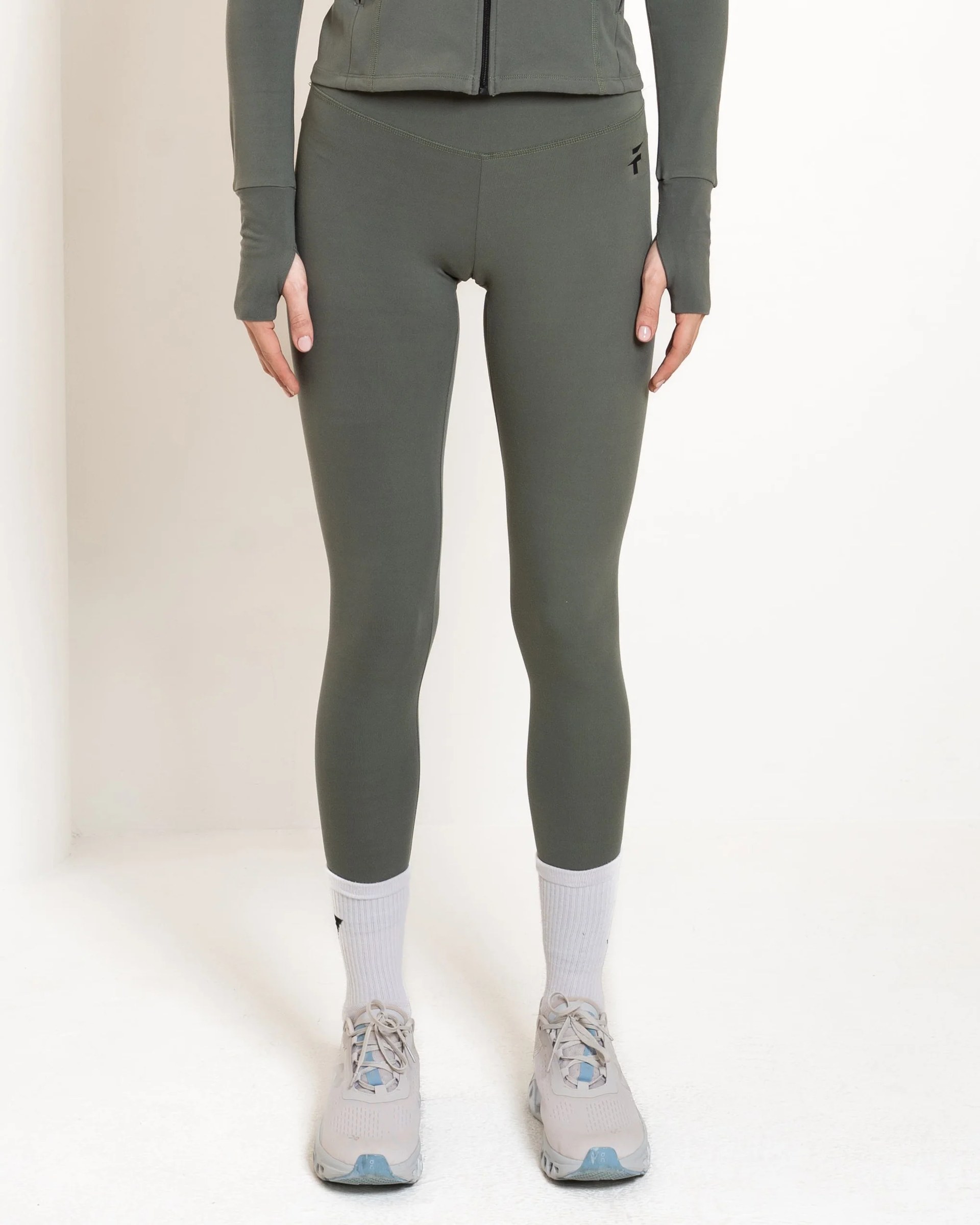 Ultra Soft Essential Leggings - Army Green