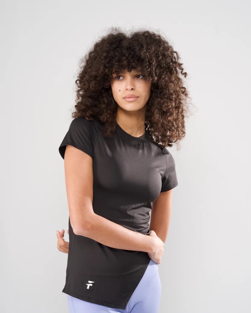 Performance Short Sleeve Top - Black