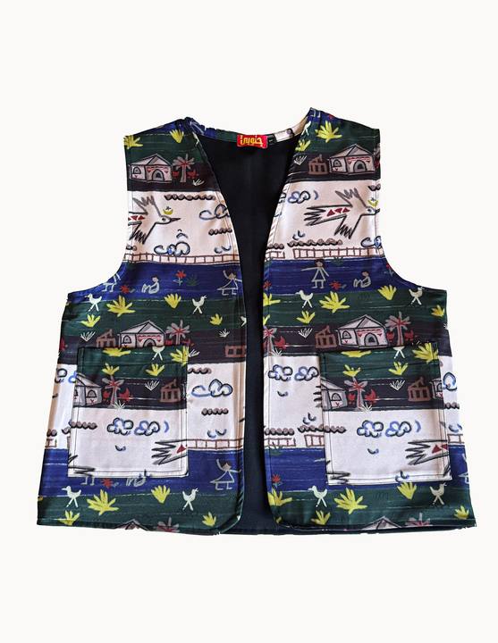 River folk vest