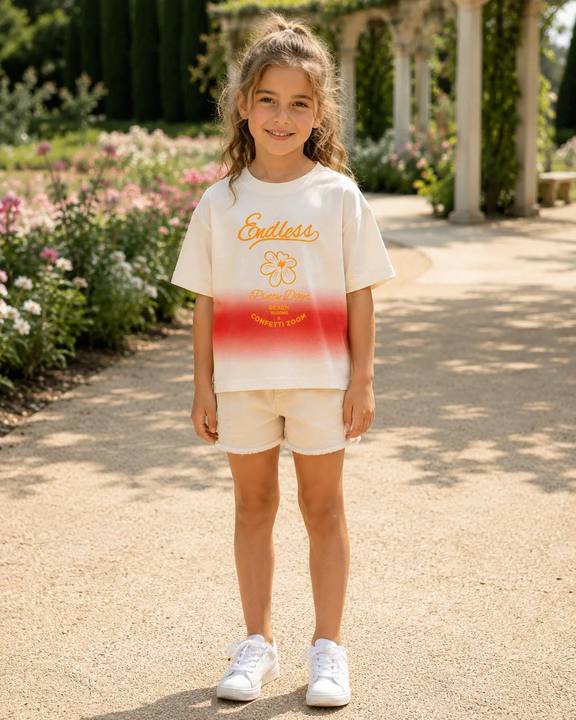 Girls’ Graphic Short-Sleeve T-Shirt