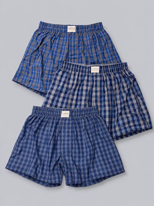 Men’s Woven Boxer Three-Pack