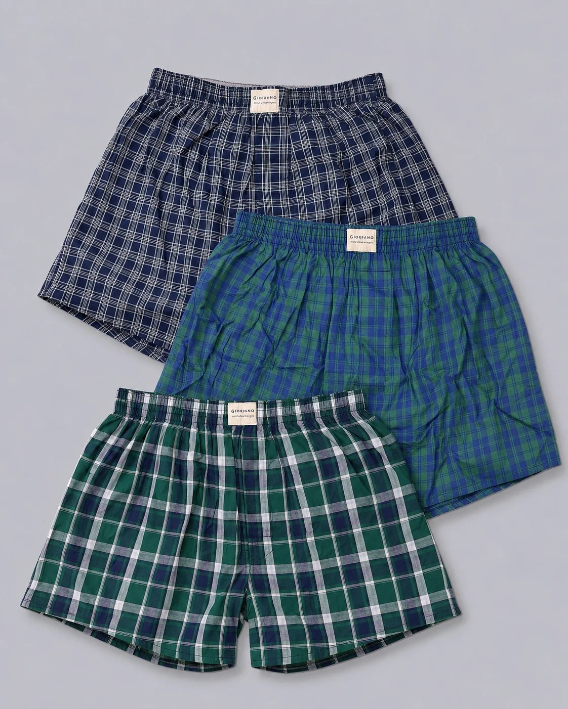 Men’s Woven Boxer Three-Pack