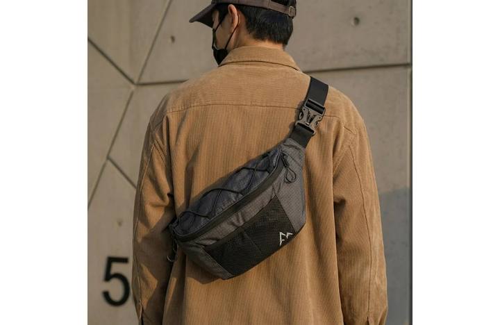 Compact Multi-Pocket Waist Bag