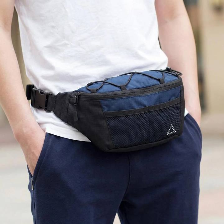Compact Multi-Pocket Waist Bag