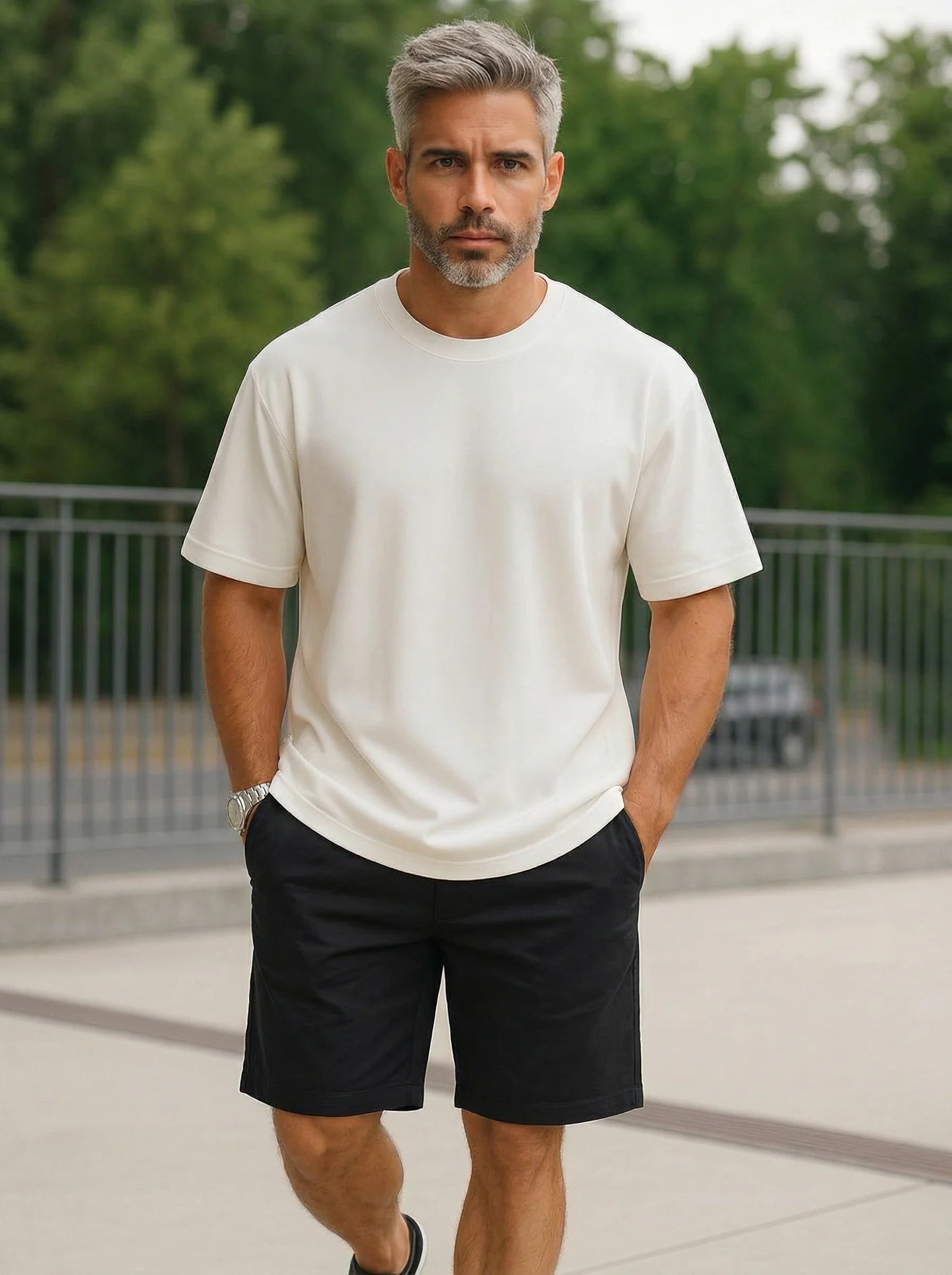 Men’s Tailored Casual Shorts