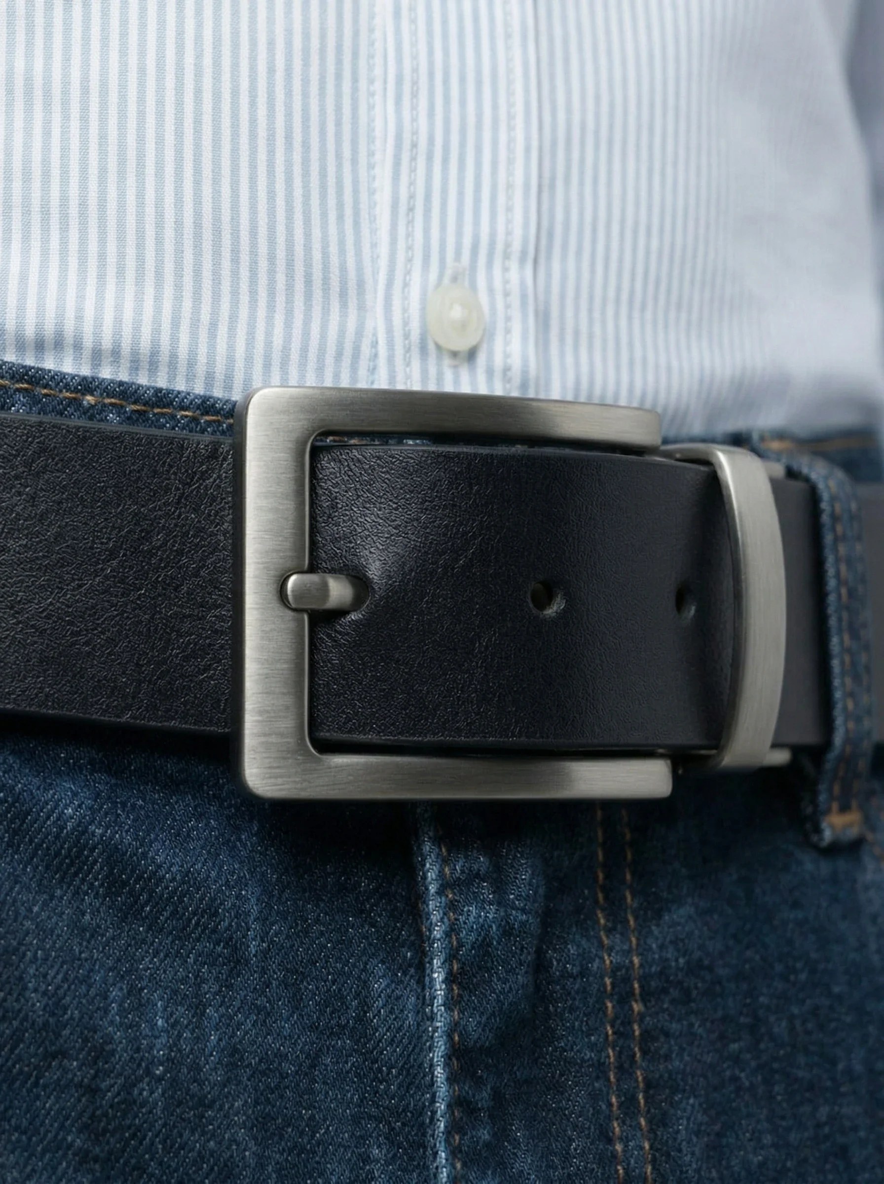 Men’s Reversible Leather Belt