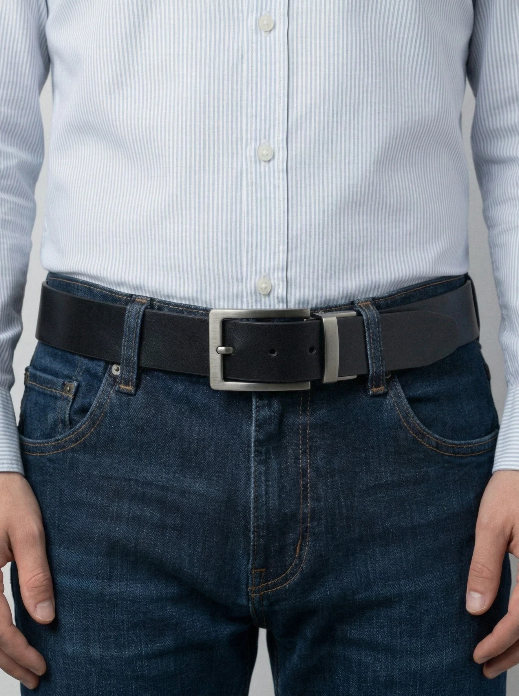 Men’s Reversible Leather Belt