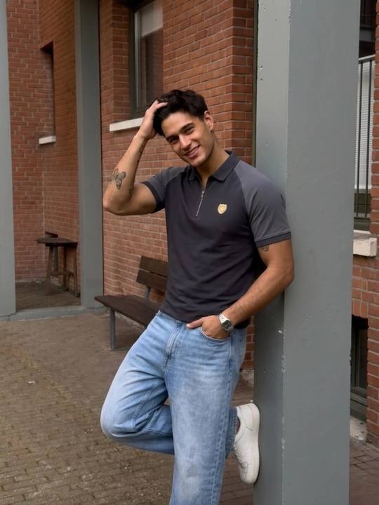 Men’s Graphic Polo T-Shirt