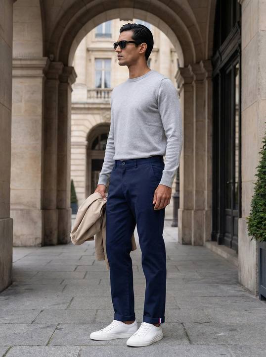 Tailored Slim Fit Trousers