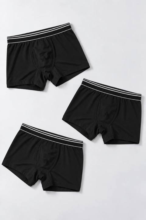 Cotton Boxer Brief Three-Pack