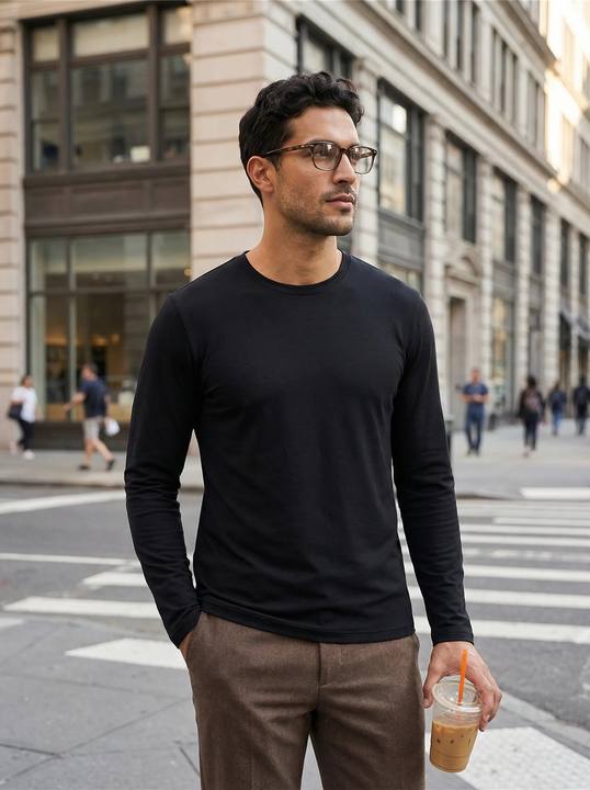 Slim Fit Long Sleeve Under-Shirt