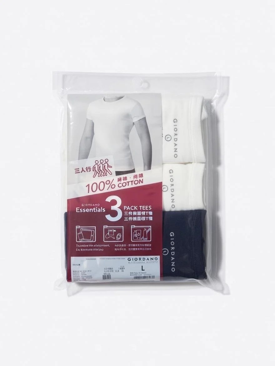 Crewneck Undershirt Three-Pack