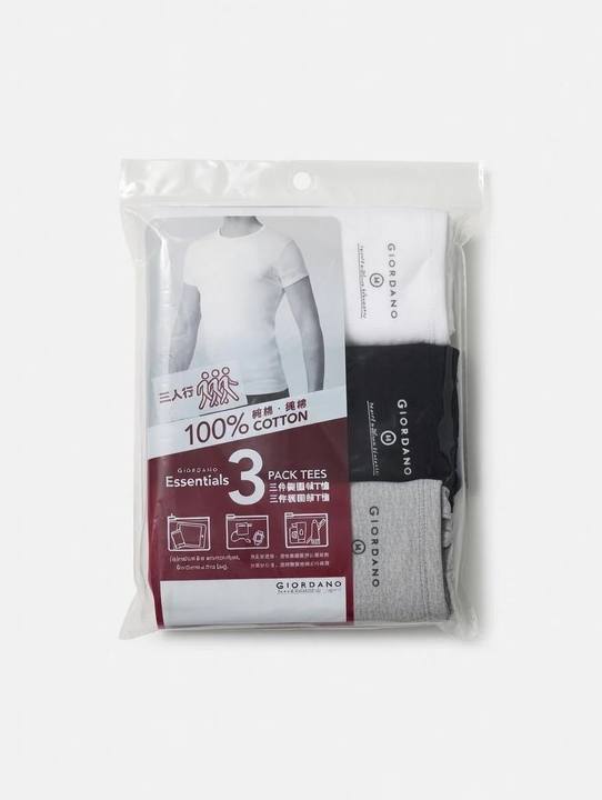 Crewneck Undershirt Three-Pack