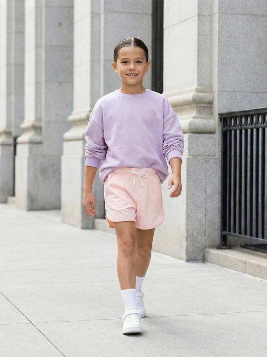 Kids Drawstring Lounge Shorts