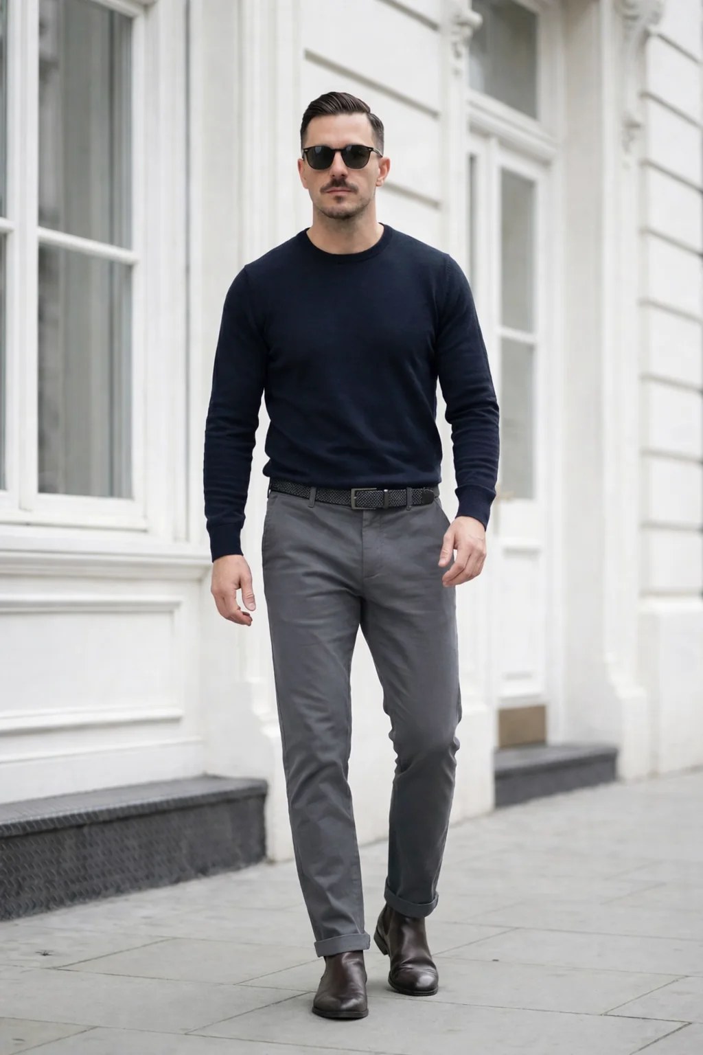 Skinny Fit Tailored Trousers